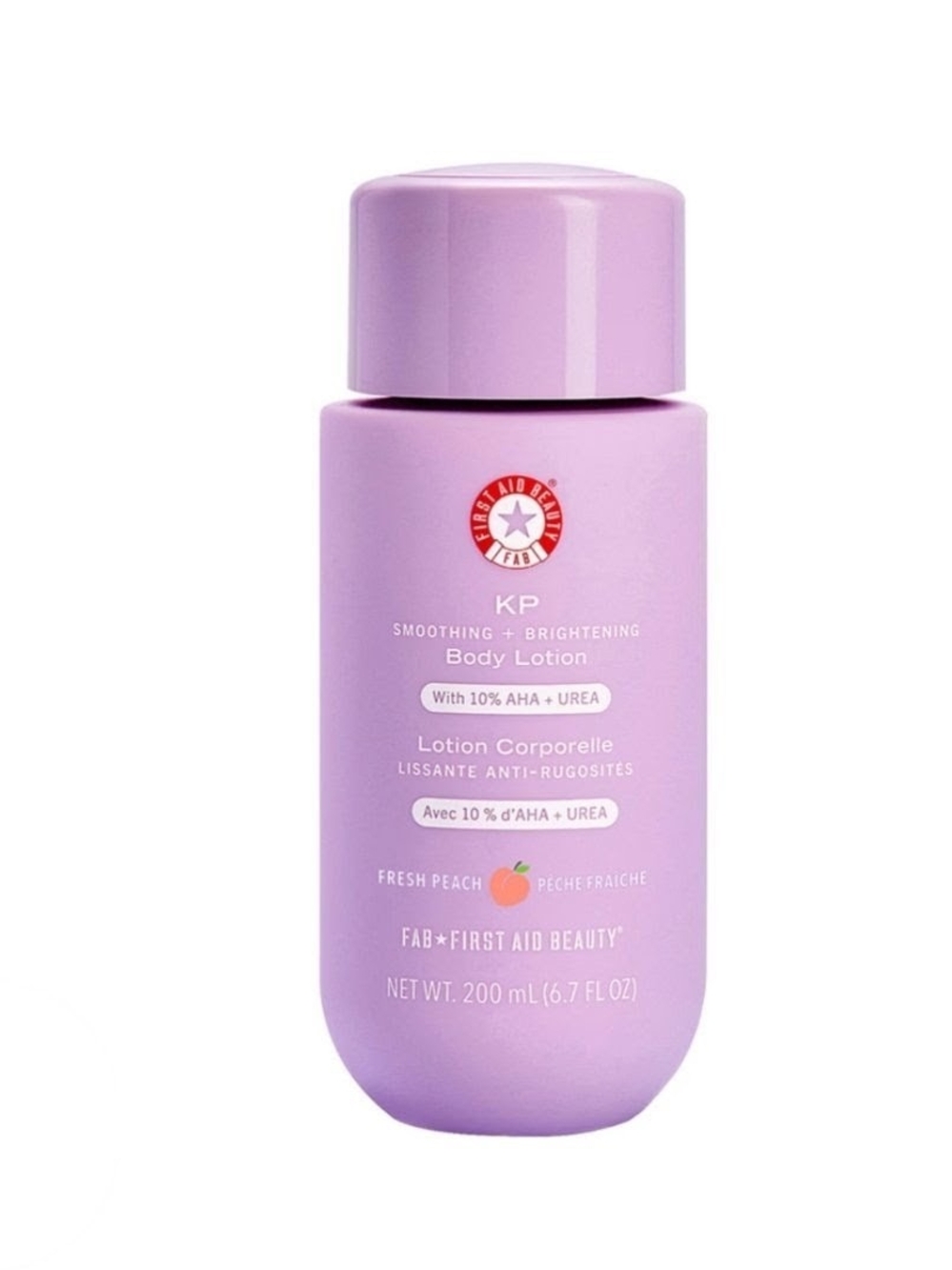 First Aid Beauty KP Smoothing + Brightening Body Lotion - Lavender Pink